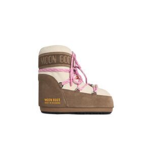 Moonboot Moon Boot 'Icon' Beige Suede Low Top Women
